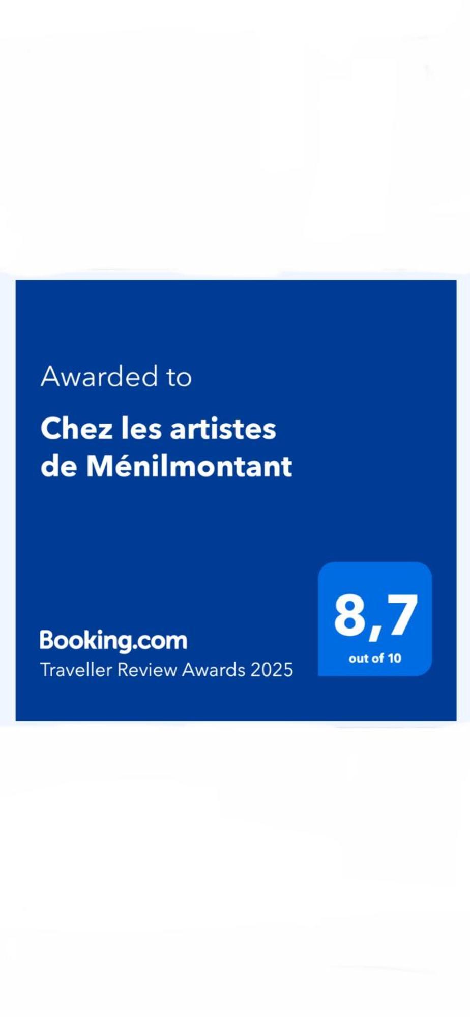 Chez Les Artistes De Menilmontant Διαμέρισμα Παρίσι Εξωτερικό φωτογραφία